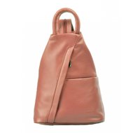 Estelle Zipper backpack Cognac - City Backpack