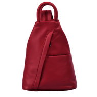 Estelle Zipper backpack darkred - City Backpack