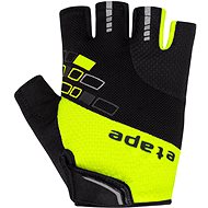 Etape Winner černá/žlutá Fluo XXL - Rukavice na kolo