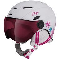 Etape Rider Pro biela/ružová mat 53 – 55 cm - Lyžiarska prilba
