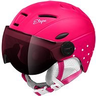 Stage Rider Pro, Pink/Matte White, size 53-55cm - Ski Helmet