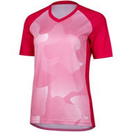 Etape Roxy pink/white L - Cycling Jersey