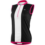 Etape Pretty black/pink L - Cycling Jersey