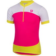 Etape Peddy pink/lime size 128/134 - Cycling Jersey