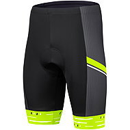 Etape Racing 2.0 Black/Fluo Yellow L - Cycling Shorts