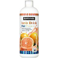 Survival Ionix Drink 1000 ml pink grapefruit - Ionic Drink