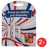 SPORTTEAM Face paints CR4, 2 × pencils 3pcs - Face Paint