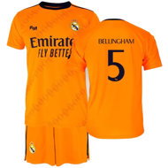 REAL MADRID Children's replica set 24/25 Away Bellingham - Jersey