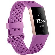 Fitbit Charge 3 Berry - Fitness Tracker