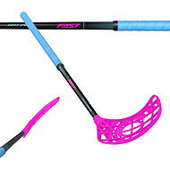 FAT PIPE FAST 34 PINK 75, left - Floorball Stick
