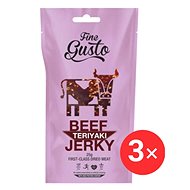 Fine Gusto Beef Teriyaki 3 x 25g - Dried Meat