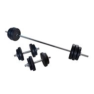 FitnessLine Loading barbell set 55 kg - Exercise Set