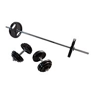 FitnessLine Loading barbell set 70 kg - Dumbell
