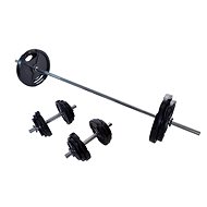 FitnessLine Loading barbell set 100 kg - Dumbell