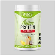 Fit-Day Protein Active, Pina Colada, 900g - Protein