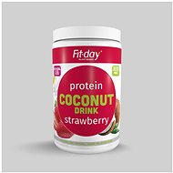 Fit-Day Protein Coconut Drink, Strawberry, 900g - Drink
