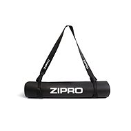 Zipro Yoga mat 6 mm, black with strap - Yoga Mat