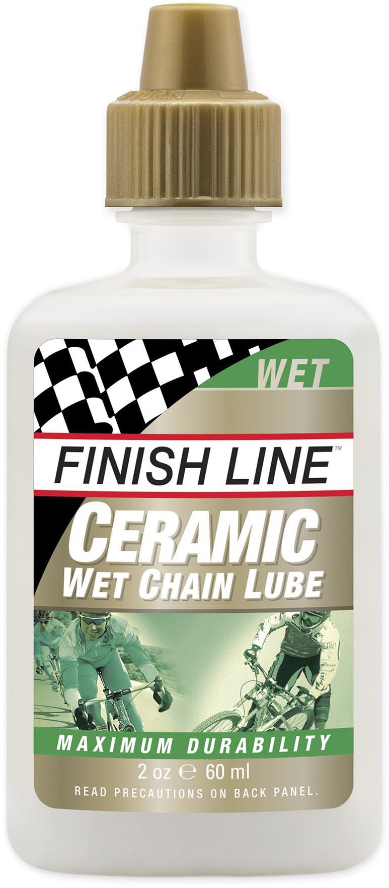 Finish Line Ceramic Wet 2 oz/60 ml, dropper - Bicycle Chain Lubricant