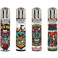 Flamagas Clipper CP11 Horror Days lighter, 2 collection 4 pieces - Lighter