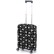 FLY-MY Plane S suitcase cover - Spinner 50-60 cm, black - Luggage Cover
