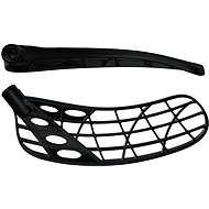 Fat Pipe CTRL PPH Coal Black - left - Floorball Blade