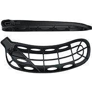 Fat Pipe Flat Jab PPH Coal Black on square floorball BEAT - right - Floorball Blade