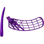 Salming Trident Blade Touch X Purple L - Floorball Blade