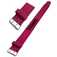 TITANUS Powerlifting double buckle (pink) - Fitness Belt