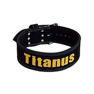 TITANUS Powerlifting single buckle (black) M - Fitness Belt