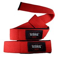 TITANUS single layer weak red - Lifting Straps