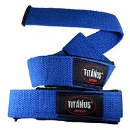 TITANUS single layer weak blue - Lifting Straps