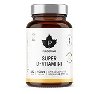 Puhdistamo Super Vitamin D 4000 IU 120 capsules - Vitamin D3