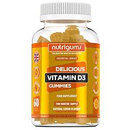 NutriGums Vitamin D3 60 gummies - Vitamin D3