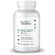 NutriWorks Shilajit 300 mg 60 capsules - Shilajit