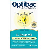 Optibac Saccharomyces Boulardii 80 capsules - Probiotics
