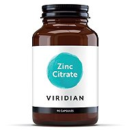 Viridian Zinc Citrate 90 capsules - Zinc