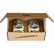 FOOD FORGE Set Lunar Cheese Emmental 80 g + Pale Gold - walnut 75 g - Crispy Cheese