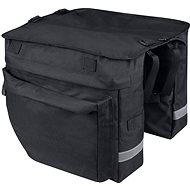 Force Noem bud double bag, black - Bike Bag