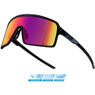 Force Static black, purple mirrored glass - Cycling Glasses