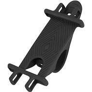 Force Phone holder for handlebar, silicone, black - Phone holder