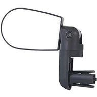 Force Mini Rear View Mirror for handlebars, double-sided, black - Bicycle Mirror