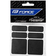 Force Reflective stickers set of 6, black - Reflective Element