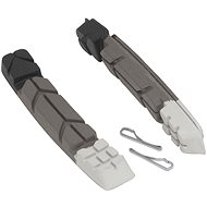 Force Brake Rubbers, black-grey-white 70mm - Brake Shoes