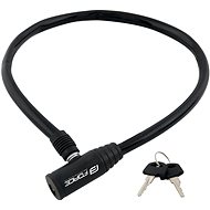 Force Eco key lock without holder 70 cm/8 mm, black - Bike Lock
