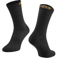 Force Elegant high socks, black and gold S-M/36-41 - Socks