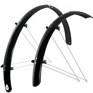 Force 25 Aluflex 28'' + V-bars black - Bike Mudguard