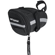 Force Mid Tépőzáras nyeregtáska - fekete, M - Kerékpáros táska