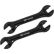 Force Conical wrenches 2 pcs 13-15 / 14-16 black - Bike Tools