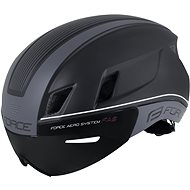 Force WORM, Matte Black, UNI, 52-59cm - Bike Helmet