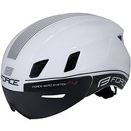 Force WORM, White, UNI, 52-59cm - Bike Helmet